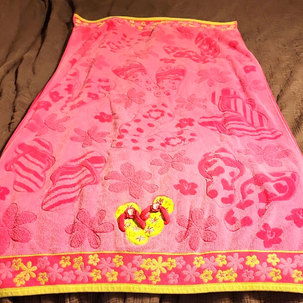 Flip Flop Beach Towel